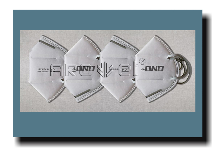 东升国际架设在全自动口罩机上完成在线喷码